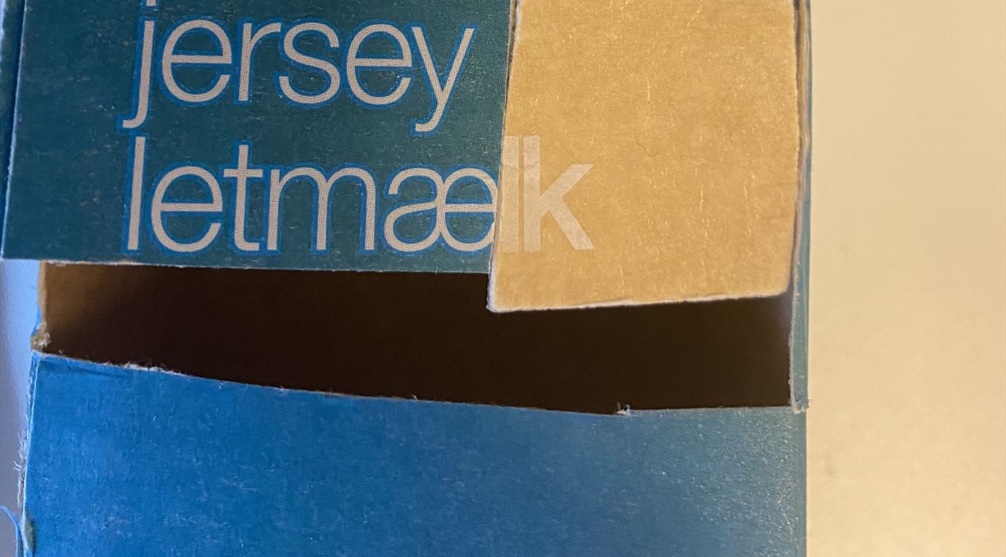 Mælkekarton - Plasmaætsning